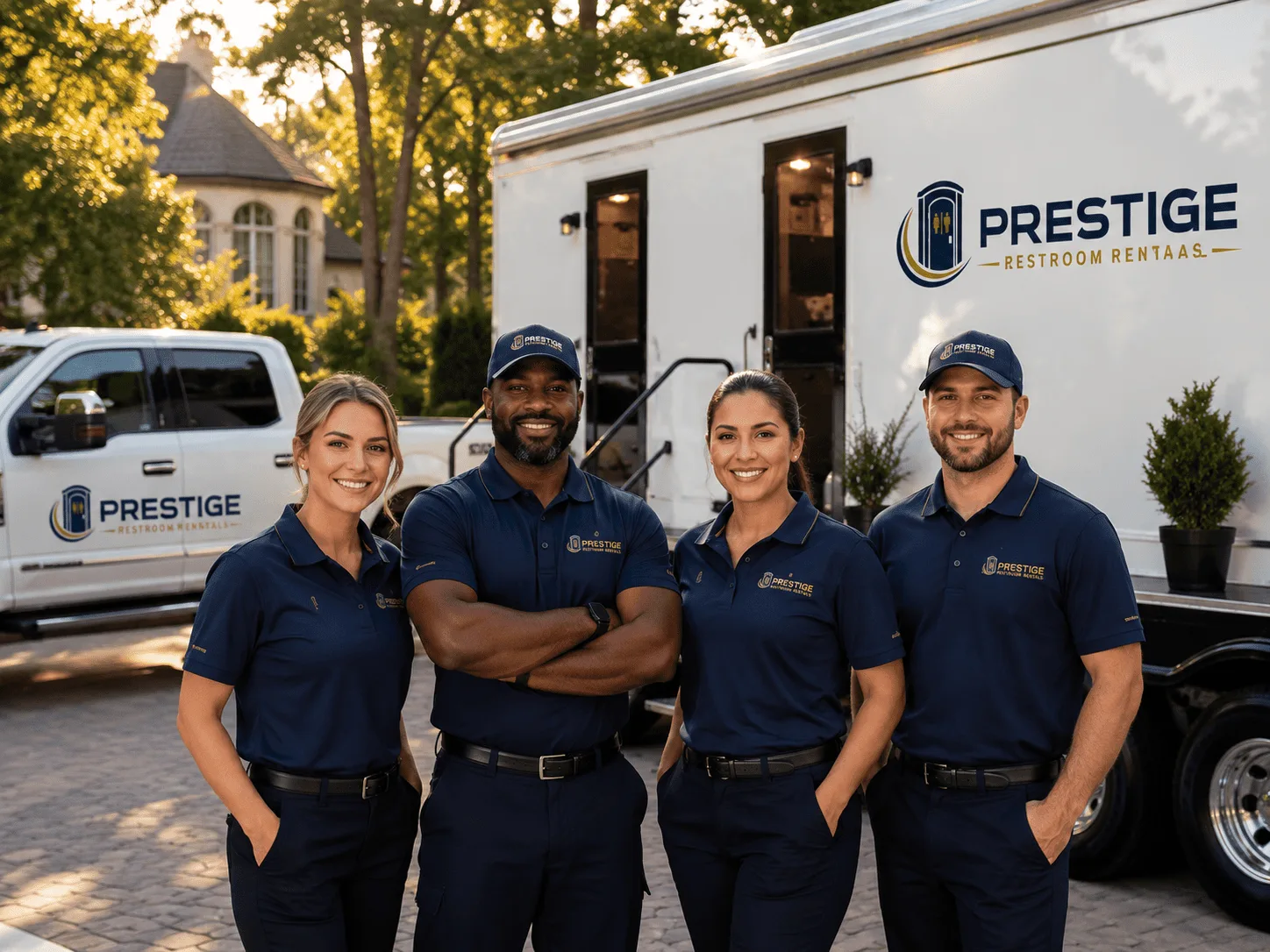Trusted Luxury Portable Restrooms company in Montezuma, OH